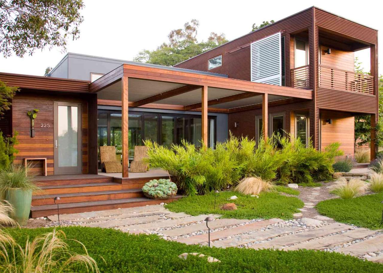 Modular green roof sustainable eco friendly avalon house contemporary beach space archiblox style Eco-Friendly Home Ideas